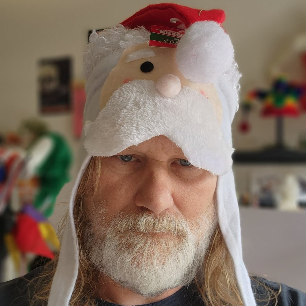 Santa Face Felt Hat